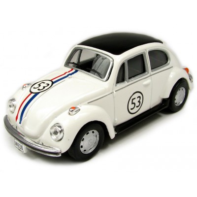Volkswagen BEETLE "Herbie 53" - 1/43 SCALE - CARARAMA 4-11840
